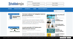 Desktop Screenshot of actualidadempleo.es