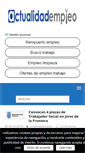 Mobile Screenshot of actualidadempleo.es