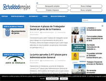 Tablet Screenshot of actualidadempleo.es